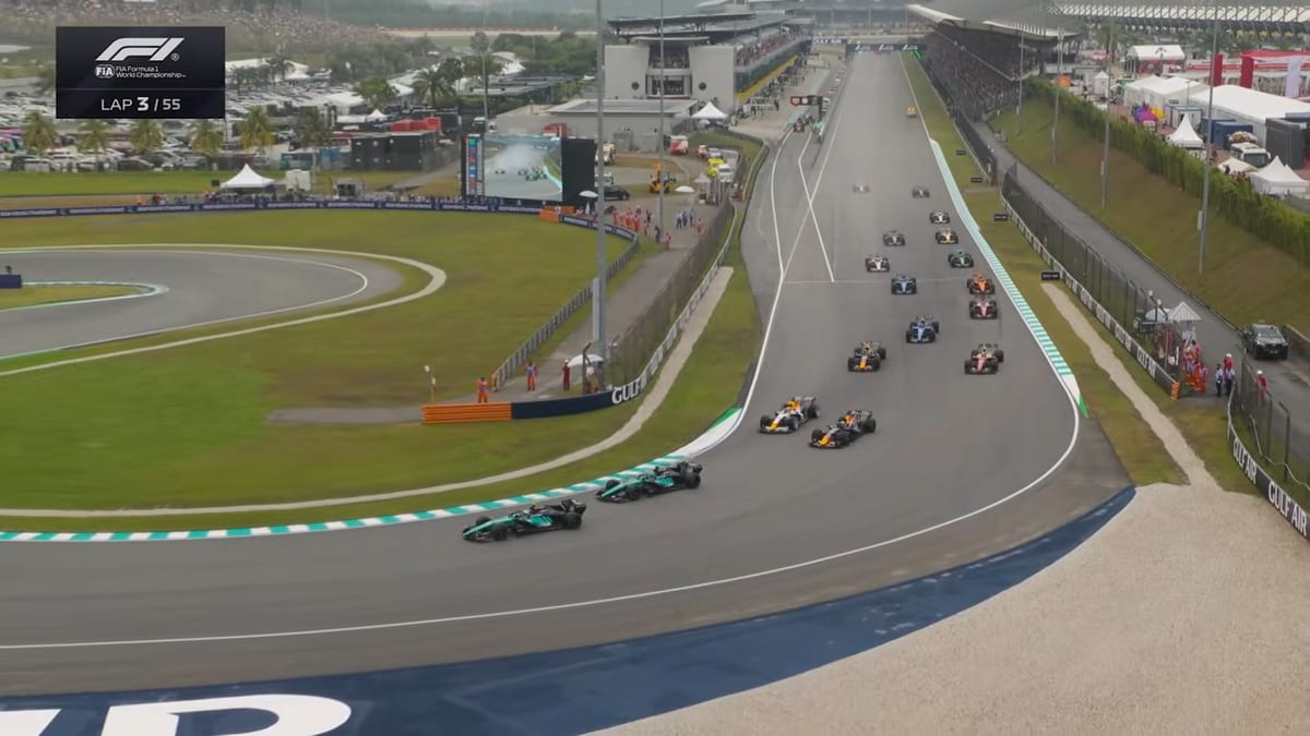 Lights out at Sepang | Liberty Media