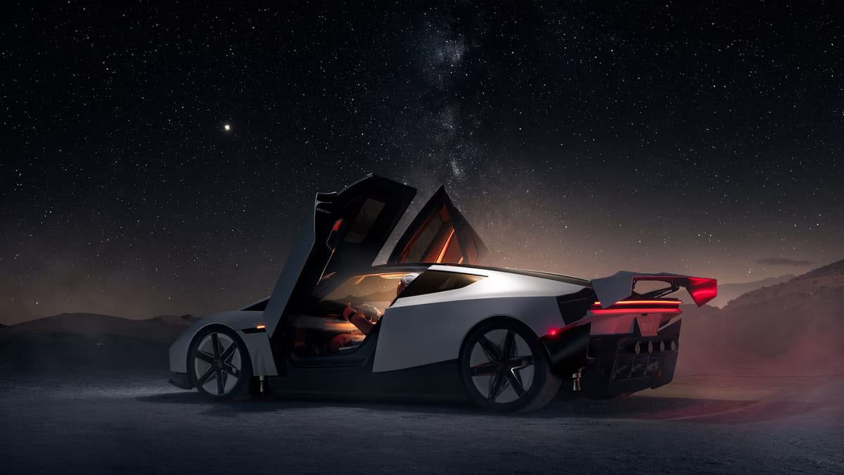 The new Tesla Roadster is offered in three different configurations, rather than custom-ordered individual thrusters