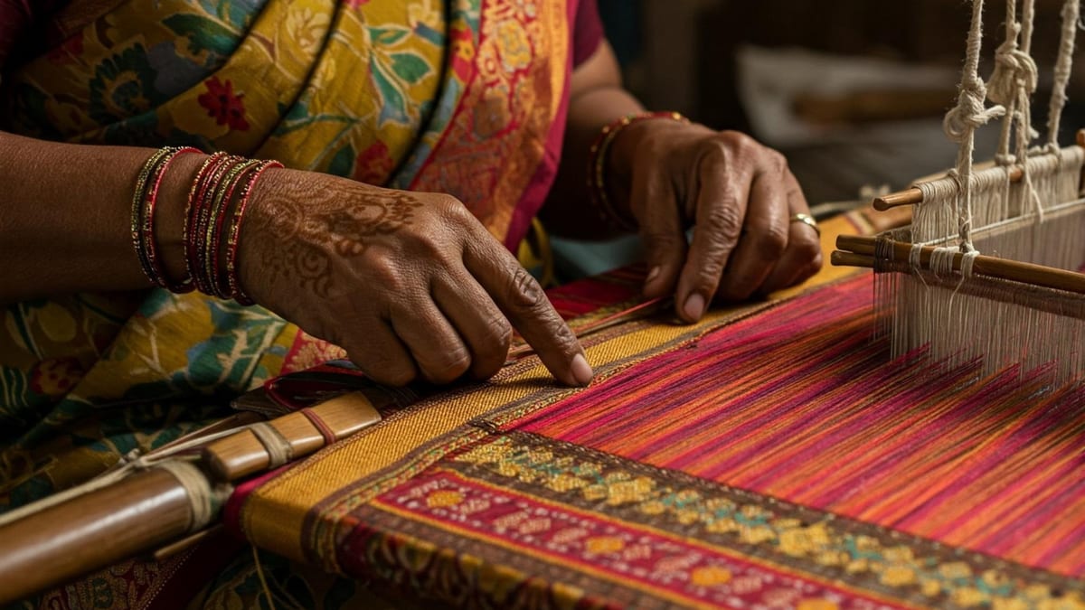 Weaving Tradition: The Art of Indian Handloom