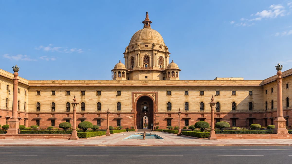 North and South Blocks are twin heritage secretariat buildings on Raisina Hill in New Delhi, flanking Rashtrapati Bhavan.
