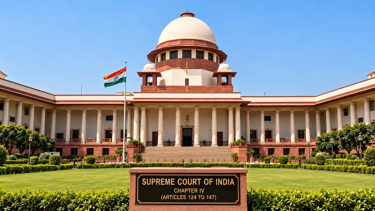 Supreme Court of India | Highest court of Adjudicator