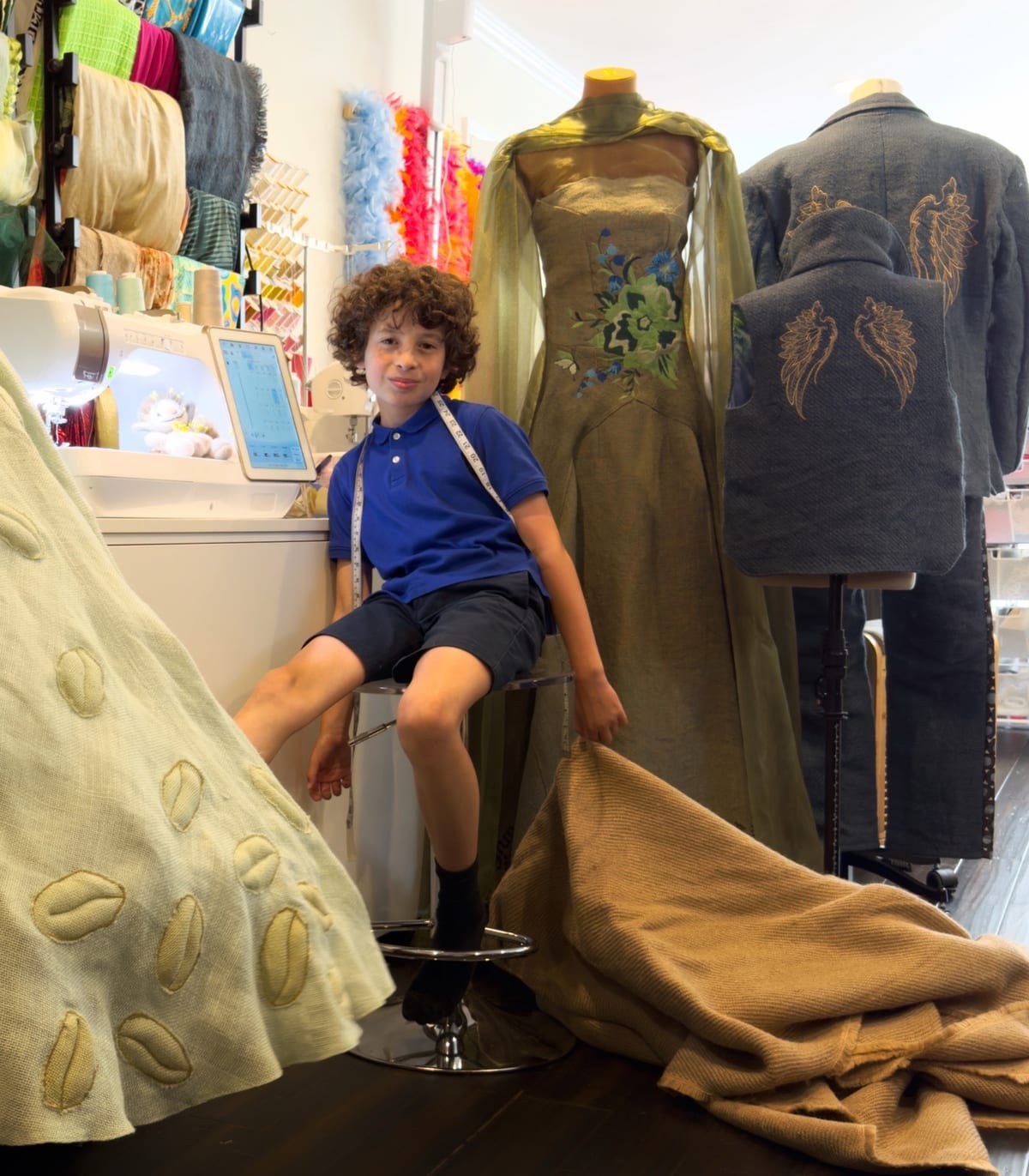 Max Alexander Madison, American fashion designer recognized as the world's youngest fashion runway designer. 
