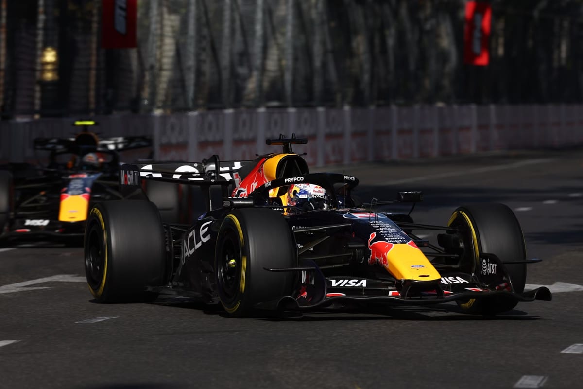Verstappen and Hadjar showing great pace for the podium | Liberty Media