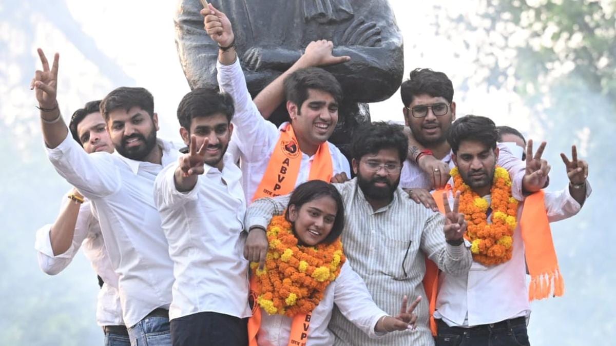 ABVP Wins Three of Four DUSU Posts; Independent Takes Vice-President