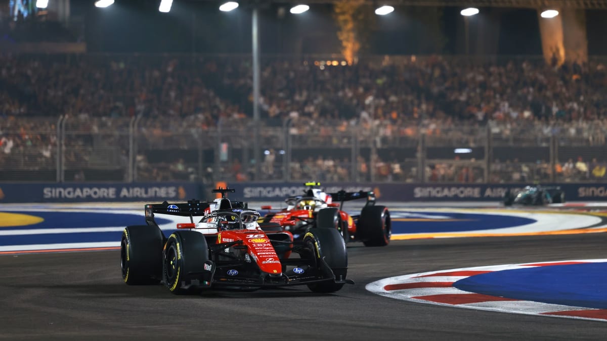 Hamilton felt that he was losing time behind Leclerc | Liberty Media