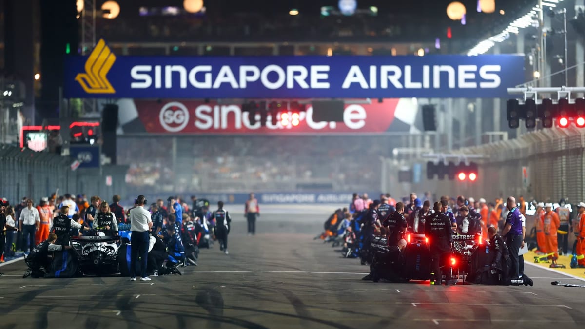 The night battle about to begin in Singapore | Liberty Media